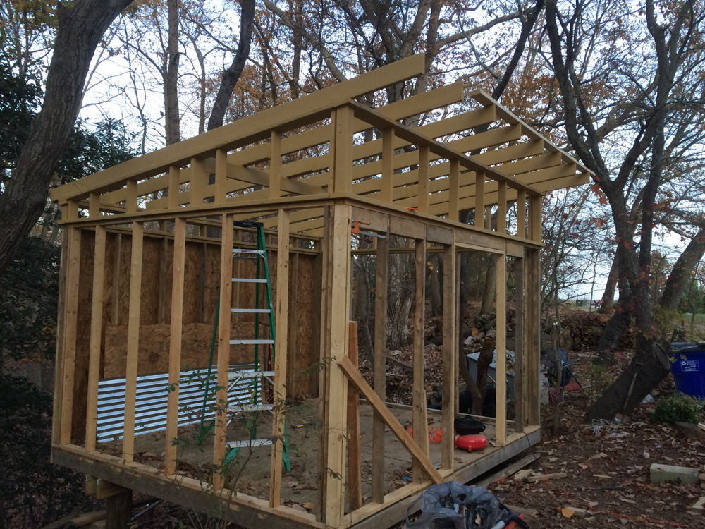 building a shed